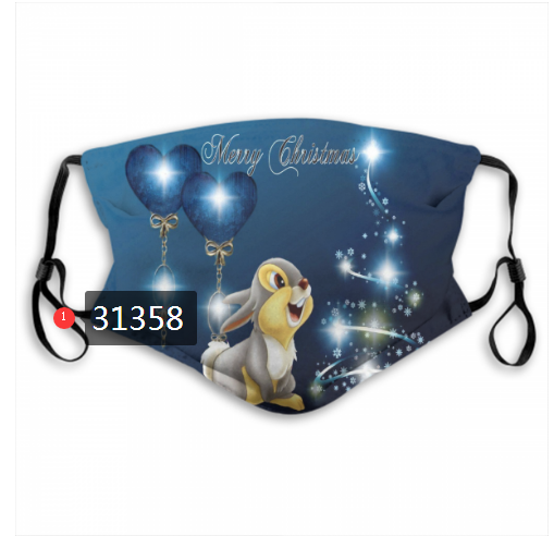 2020 Merry Christmas Dust mask with filter 65